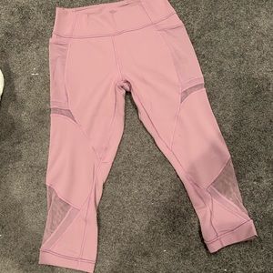 Lululemon crop leggings size 10